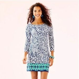 Lilly Pulitzer Long-sleeve Hollee Pineapple Party Dress